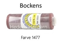 Bockens Hør 60/2 farve 1477 mørk brun Udgår